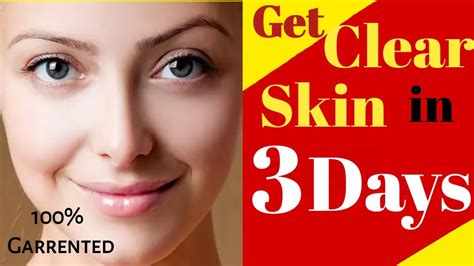 Get Clear Skin In 3 Days Permanent Skin Whitening Home Remedy