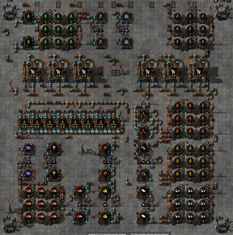 Factorio Oil Layout