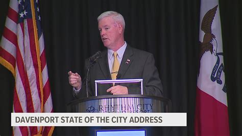 Davenport Mayor Matson Delivers 2022 State Of The City Address
