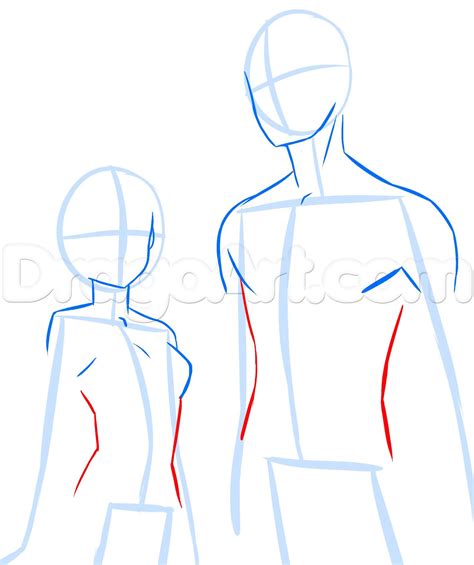 How To Draw Anime Anatomy Step 12 Guided Drawing Body Drawing