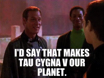 YARN I D Say That Makes Tau Cygna V Our Planet Star Trek The Next