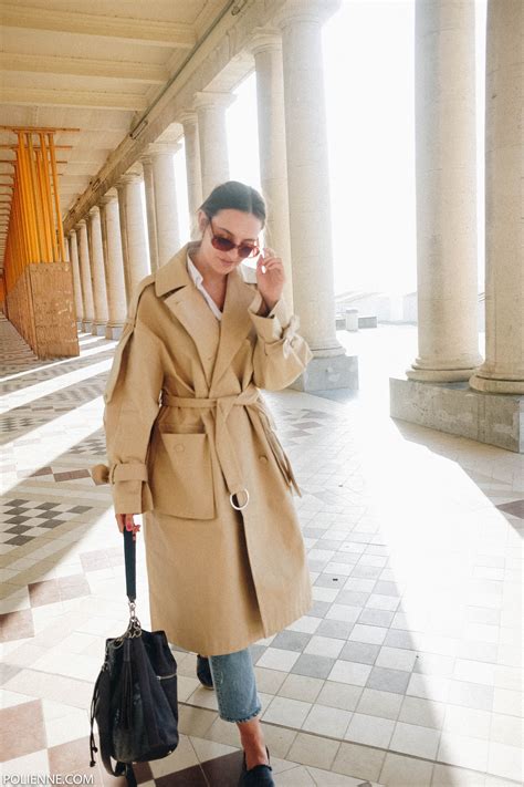 Styling The Oversized Trench Polienne Trench Coat Trench Coat