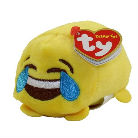 Ty Beanie Boos Teeny Tys Stackable Plush Emoji Happy 4 Inch