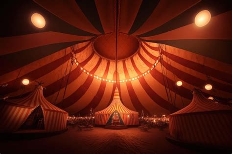 inside circus tent background