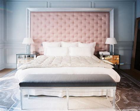 Vintage headboard adds elegance to the beach style bedroom [design: 10 Gorgeous Tufted Headboard Ideas for Stylish Bedroom ...