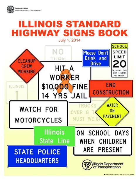 Pdf Illinois Standard Highway Signs Book Dokumentips