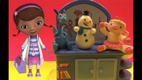Doc Mcstuffins Talking Check Up Set With Stuffy Chilly And Lambie By