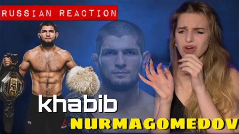 Khabib Nurmagomedov Top Finishes Russian Reaction Youtube