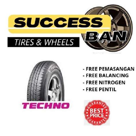 Jual Bridgestone Techno 175 65 R14 Free Pemasangan Wajib Datang Toko
