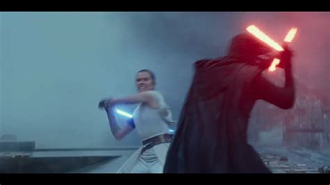 Kylo Ren Vs Rey Star Wars The Rise Of Skywalker Youtube