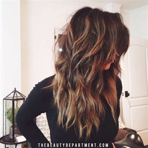 The ends need to remain smooth so that they don't look dry and stick out unappealingly. Layered Haircut Ideas for Medium ,Long Hair - PoPular Haircuts