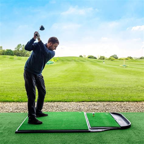 Forb Pro Driving Range Golf Practice Mat Premium Artificial Turf