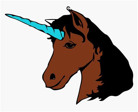 Unicorn Horse Head Svg Clipart Png Download Transparent Png Kindpng