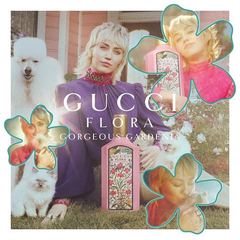 Gucci Releases Goodies From Miley Cyrus’ Flora Gorgeous Gardenia Eau De Parfum Campaign