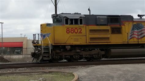 Union Pacific Leads Csx Mixed Freight Train Youtube