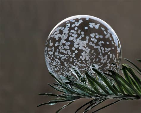 Delightful Photos Illustrate The Crystalline Beauty Of Frozen Soap Bubbles