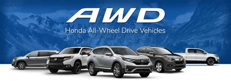Honda All Wheel Drive Advantages Mid Michigan Honda Dealers