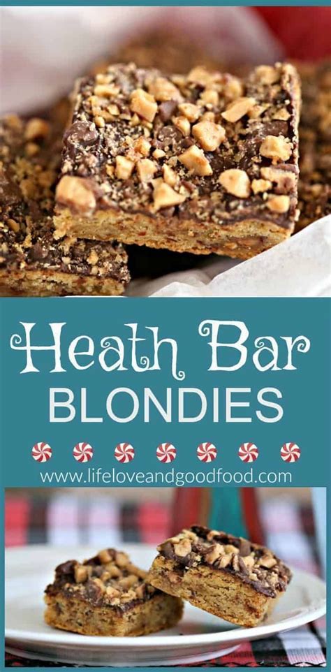 heath bar blondies try this easy recipe for a chocolate topped sweet dessert bar that s