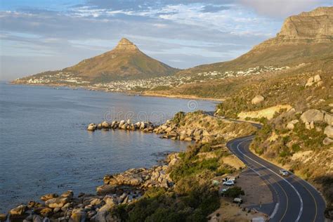 The Chapman S Peak Drive On The Cape Peninsula Near Cape Town In South