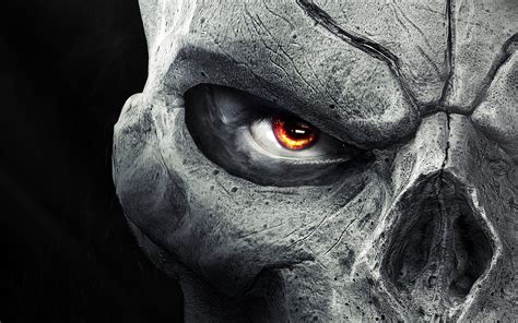 Selective Coloring Anime Skull Darksiders 2 Death
