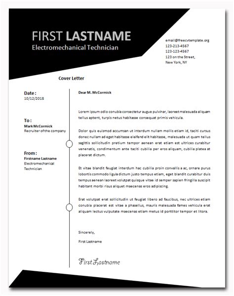 Cover letter template indeed cover letter example simple. Printable CV & Cover Letter Template UK • Get A Free CV ...