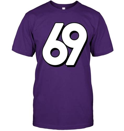 Number 69 T Shirt T Shirts