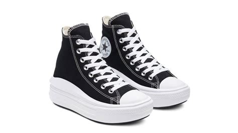 Converse Chuck Taylor All Star Move High Top Black White Where To Buy