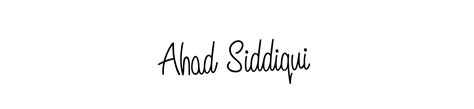 84 Ahad Siddiqui Name Signature Style Ideas Good Name Signature