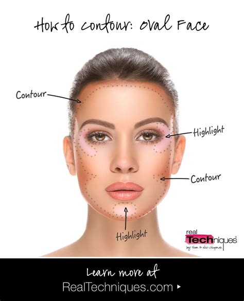 Oval Shaped Face Check Out Our Contouring Guide For Our Tips And Tricks