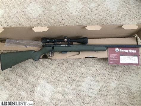Armslist For Sale Savage 17hmr Fluted Bull Barrel With Scope And Ammo