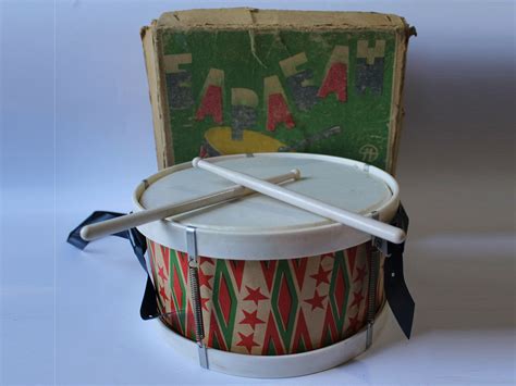 nos soviet drum toy soviet vintage toy drumsticks toy etsy vintage toys musical toys