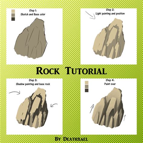 Rock Painting Tutorial By Xael The Artist On Deviantart