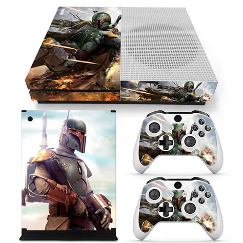 Star Wars Boba Fett Xbox One S Skin For Xbox One S Console And