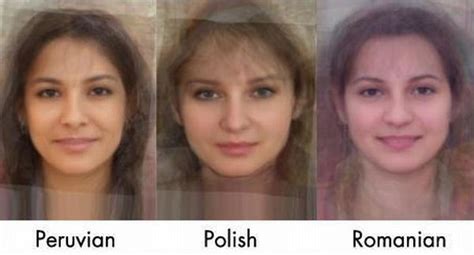 The Average Face Of Women Across The World 14 Pics