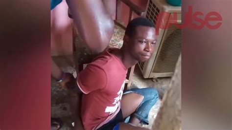Pastor Caught Having Sex With Female Church Members Mercilessly Beaten And Chained In Edo State