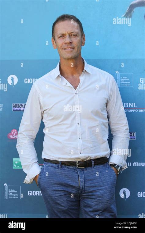 Rocco Siffredi Posing During The Photocall Of The Movie Rocco At The 73rd International Film