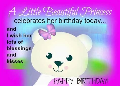 Happy Birthday Quotes For Little Girls Birthdaybuzz