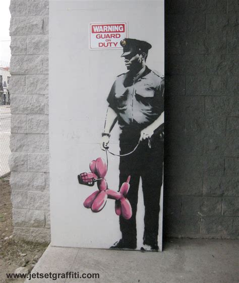 Banksy In Los Angeles Senses Lost