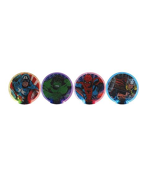 Another Great Find On Zulily Marvel Lighted Coaster Set Of Four By