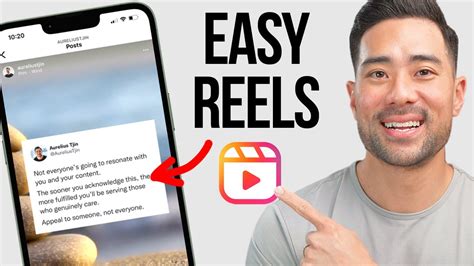 How To Make Motivational Instagram Quote Reels Youtube