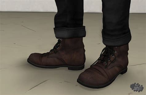 High Top Boots Darte77 Custom Content For Ts4 Sims 4 Cc Shoes Images