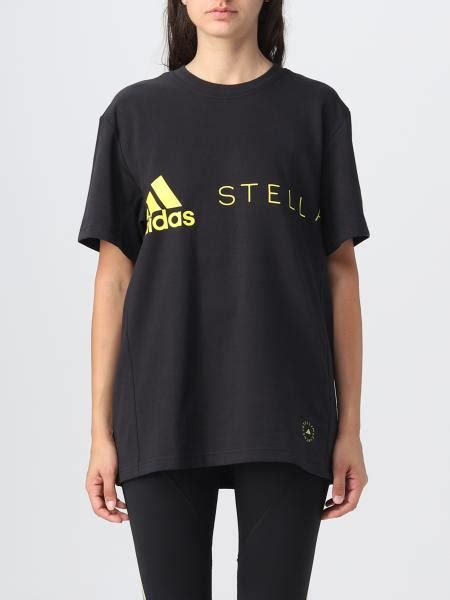 Adidas By Stella Mccartney T Shirt For Woman Black Adidas By