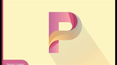 Illustrator Tutorials Abstract P Logo Youtube