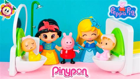 Peppa Pig EnseÑa A Los Bebes De Las Princesas Pinypon Blancanieves Y