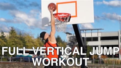 Full Vertical Jump Training How To Instantly Jump Higher Youtube