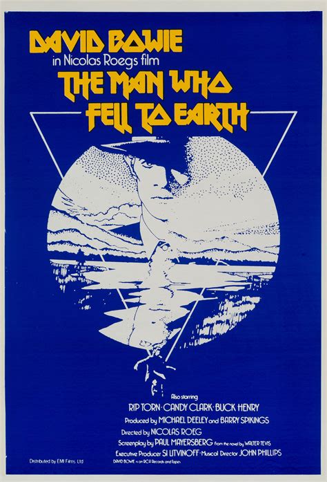 Vic Fair The Man Who Fell To Earth British One Sheet Poster David Bowie Rock Paper Film