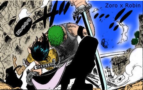 Zoro X Robin By Mangaka321 On Deviantart