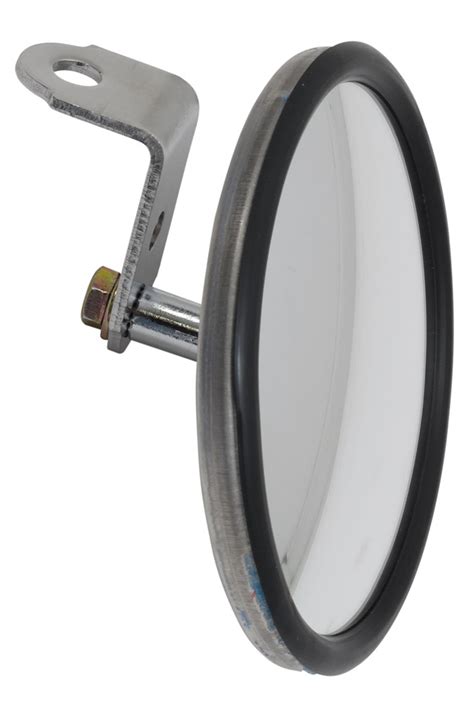 Cipa Round Convex Hotspot Mirror Bolt On 5 Diameter Stainless