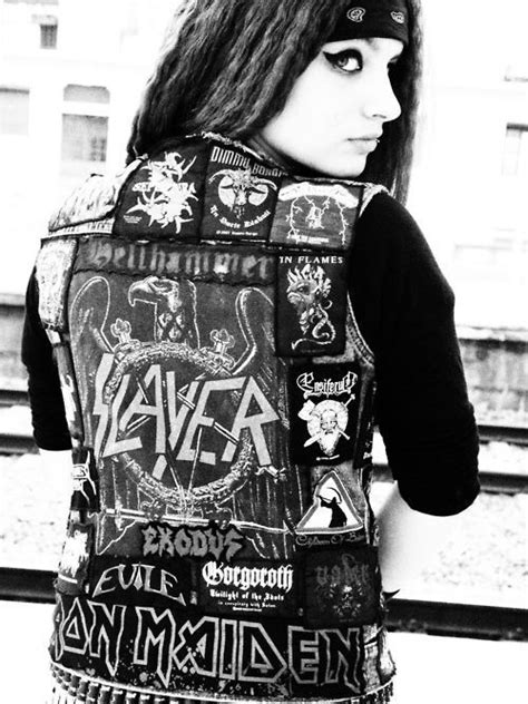 Pin By King Metall7 On Styles Metalhead Girl Metal Clothing Metal