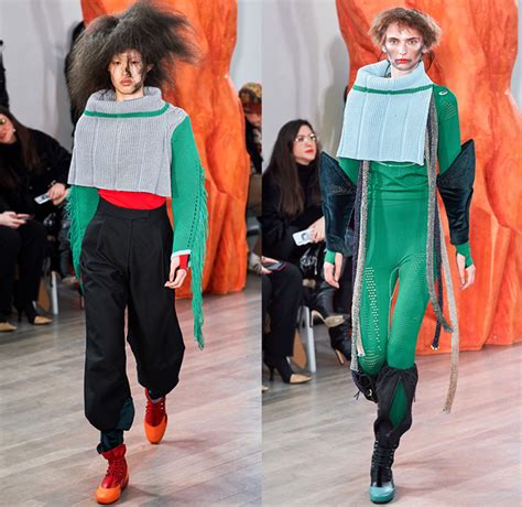 Collection designed and directed by laura and deanna fanning. Kiko Kostadinov 2019-2020 Fall Winter Womens Runway ...